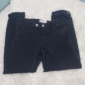 Girls Black Skinny Jeans, Size 6